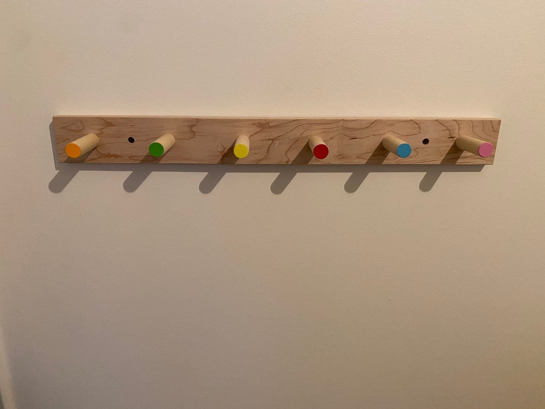 Child's Coat Rack Child's Coat Hook Coat Rack Etsy