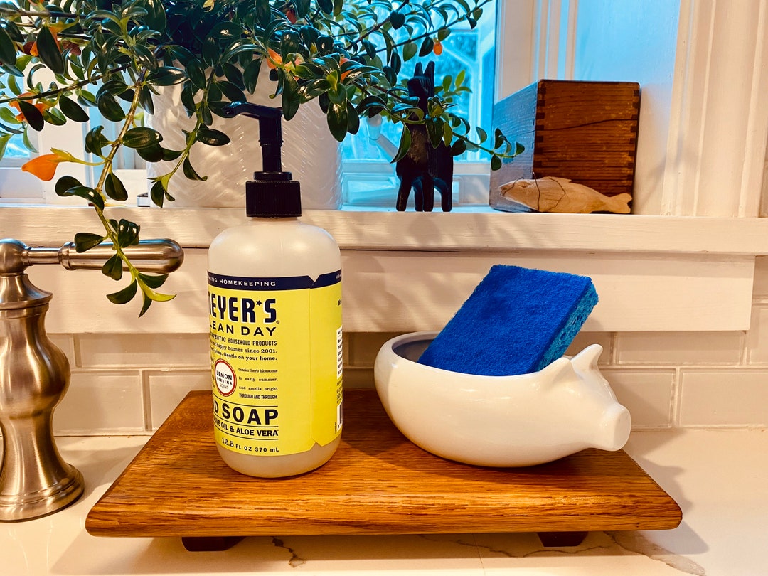 Soap Stand Soap Riser Raw Wood Riser Kitchen Tray Sink Etsy