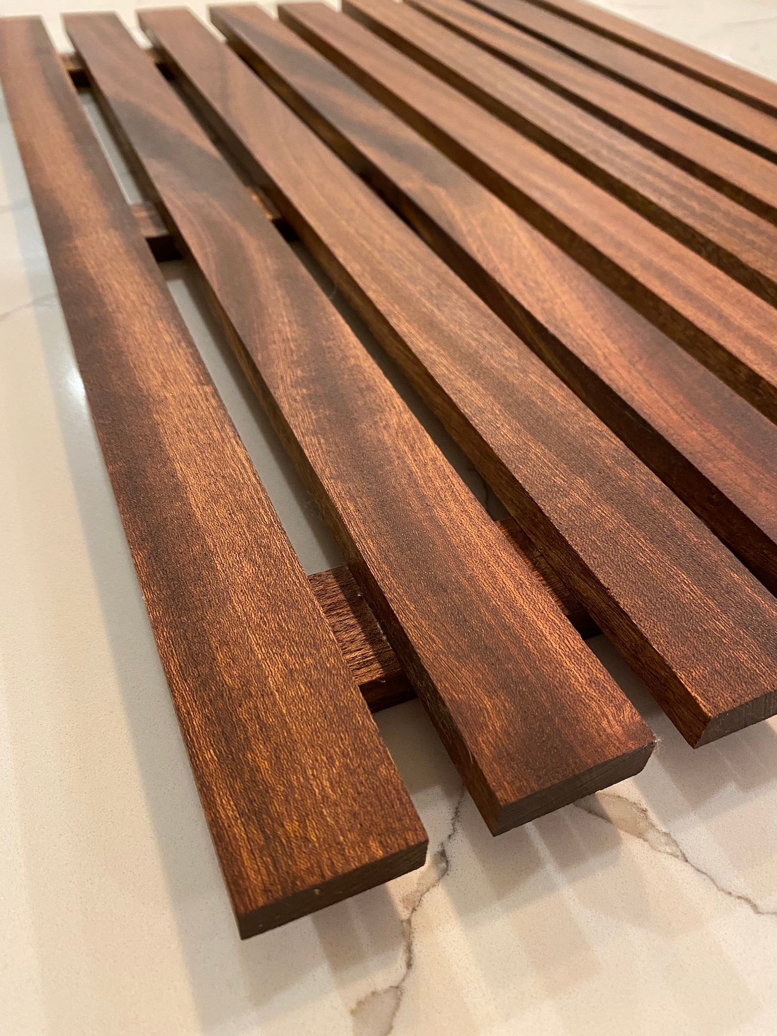 Wooden Dish Drying Rack Mahogany Dish Rack Drying Rack Etsy