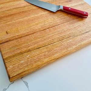 Red oak sink cover, oak cutting board, hardwood cutting board, house warming gift, sink cover, Extra prep space, birthday gift