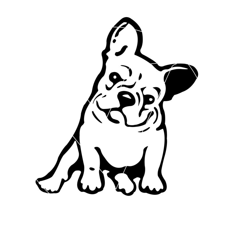 Download French Bulldog BUNDLE .svg .pdf .jpg .pNG | Etsy