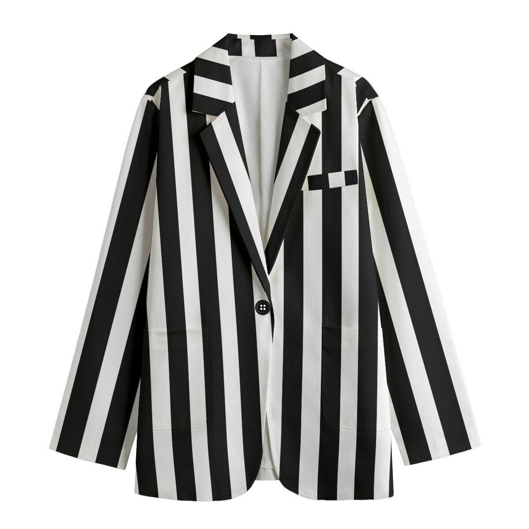 Bimu Blazer - Black and White