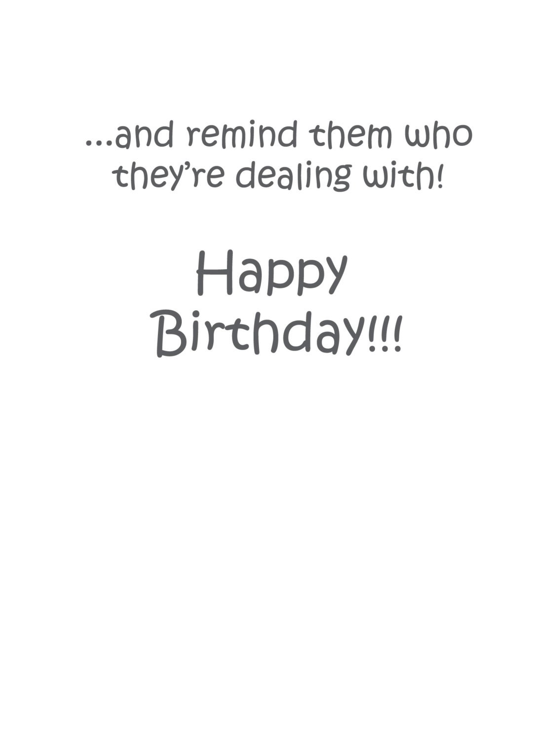 Funny Birthday Card for Her Throw on a Crown Happy Birthday