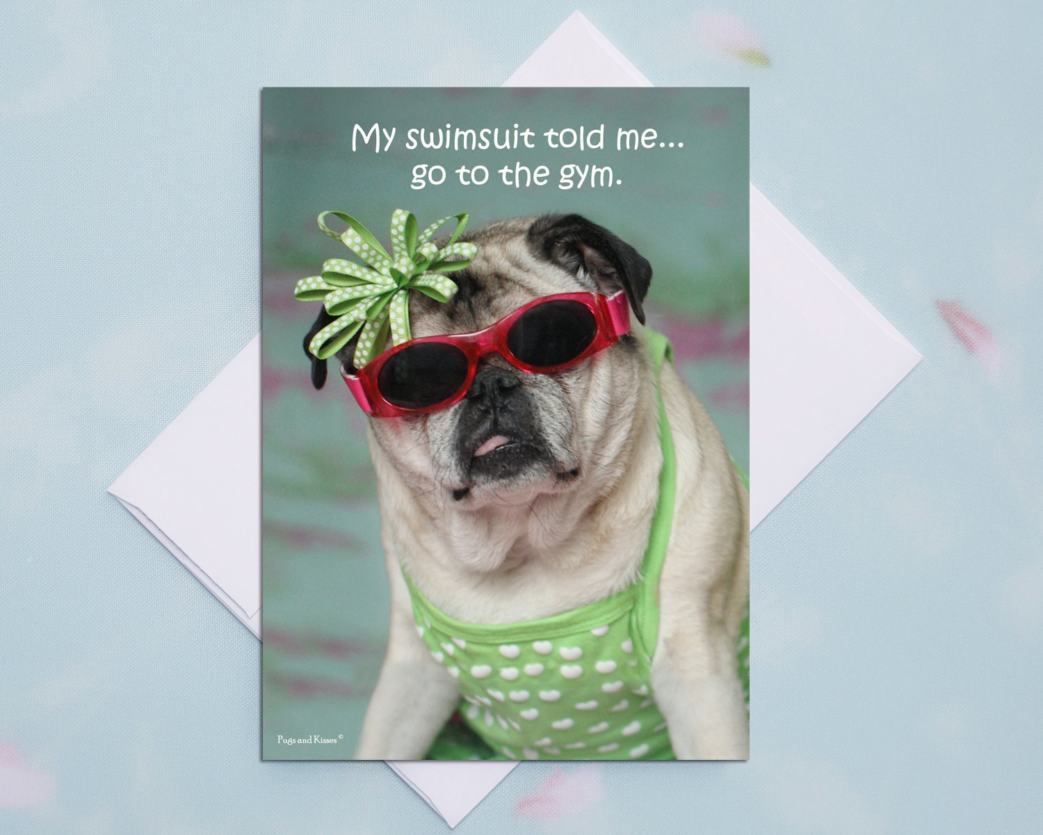 Buy Funny Birthday Card for Her My Swimsuit Told Me Happy Online ...