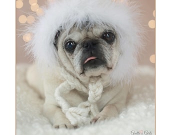 Hanukkah Card - Pug Holiday Card - May Every Candle You Light - 5x7