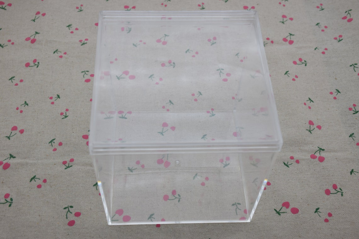 Square Box Transparent 1 Square Clear Plastic Box,transparent Ps Box With Lid,clear Box ...