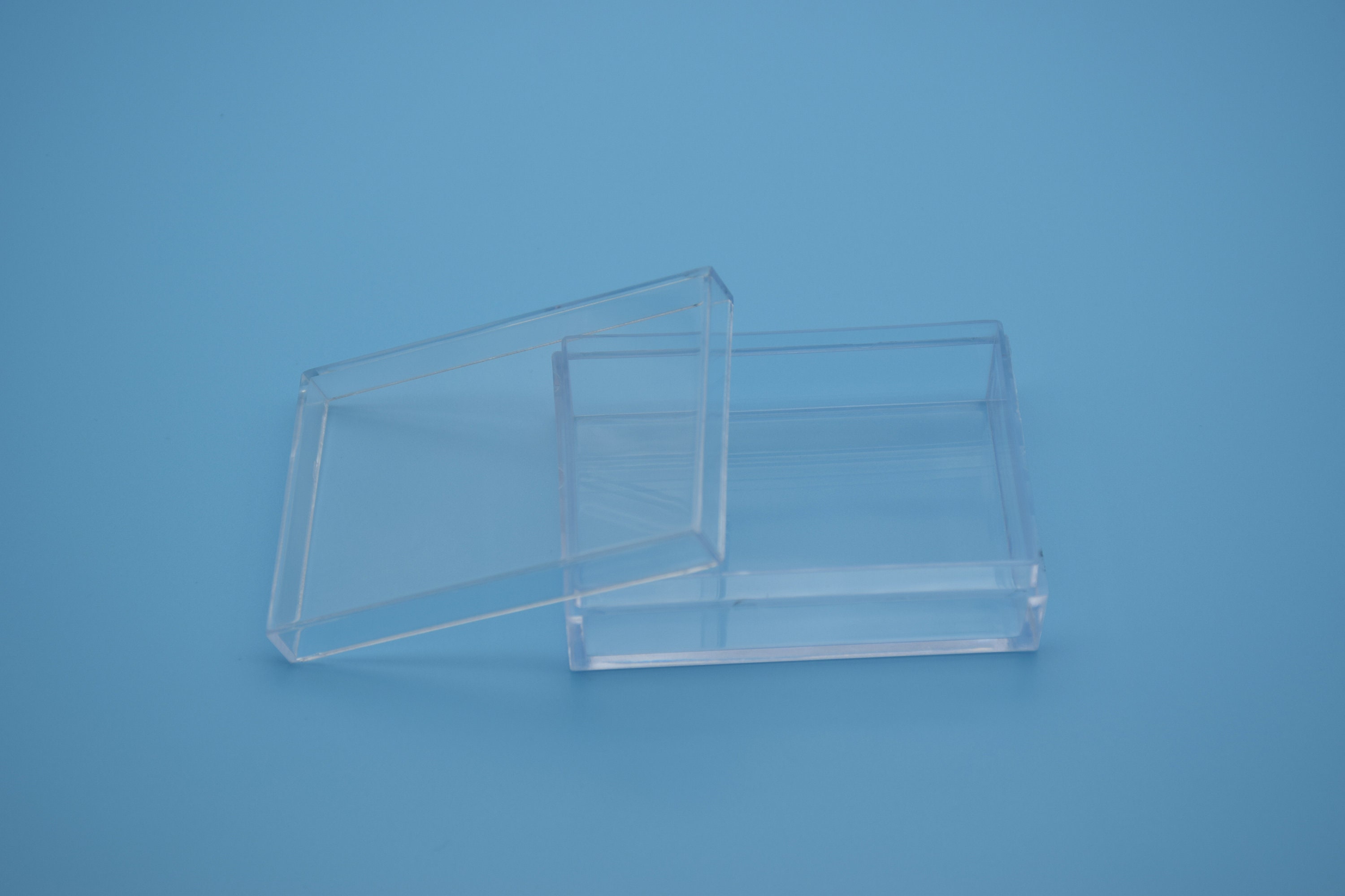 Clear thin sale plastic boxes