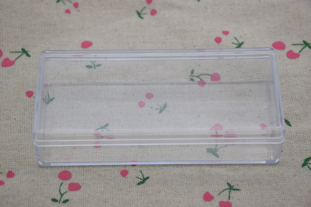 2 Rectangle Clear Plastic Box,transparent Ps Box With Lid,clear Box ...