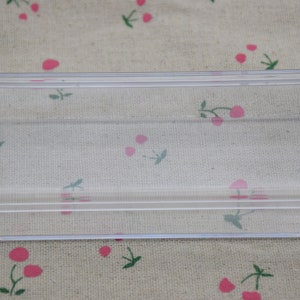 2 rectangle clear plastic box,transparent ps box with lid,clear box container,plastic cases - 110mmx50mmx25mm(height) AB71