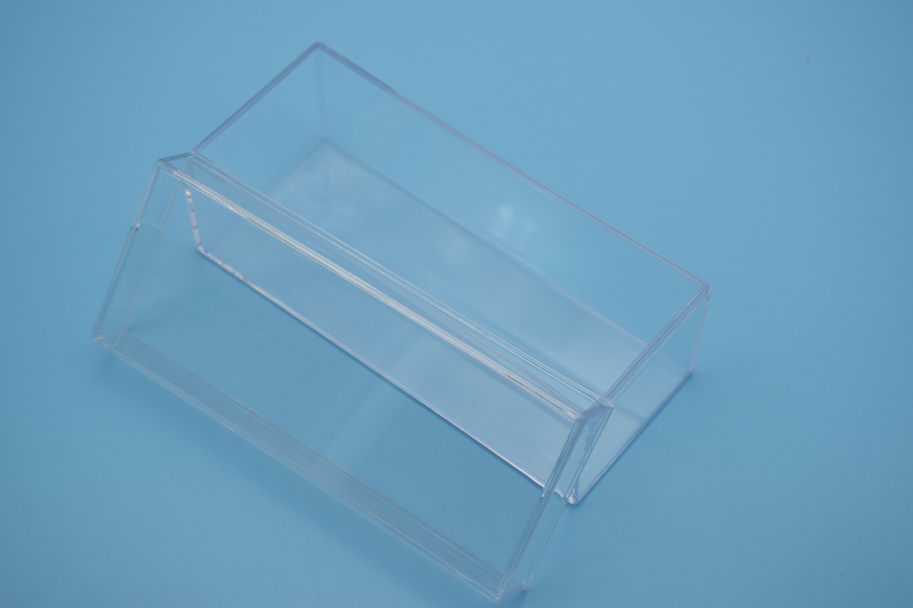 2 Rectangle Clear Plastic Box,transparent Ps Box With Lid,clear Box ...