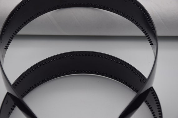 Accessories Attic® - Cerchietti unisex, confezione da 12 unità, cerchietti per capelli per creazioni fai da te, a tinta unita, colore: nero