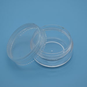 10 round clear plastic box,transparent ps box with lid,clear box container,plastic cases - 40mm(diameter)x20mm(height) AB50