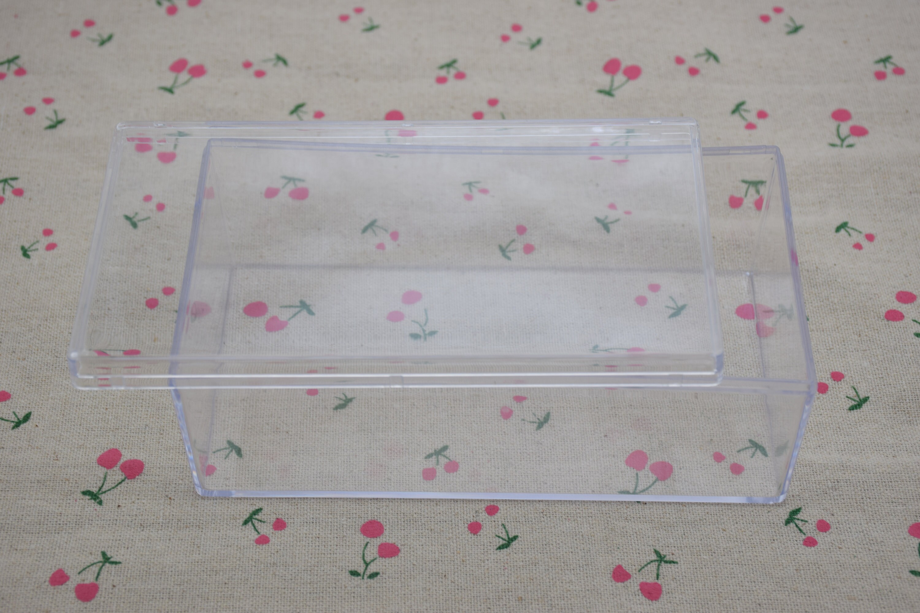 1 Rectangle Clear Plastic Box,transparent Ps Box With Lid,clear Box ...