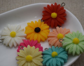 Spritewelry 96 ciondoli in resina a forma di ciambella, biscotti, ciambelle, macaron, dessert, slime, per fai da te, scrapbooking, custodia per telefono, decorazione per capelli, braccialetto per