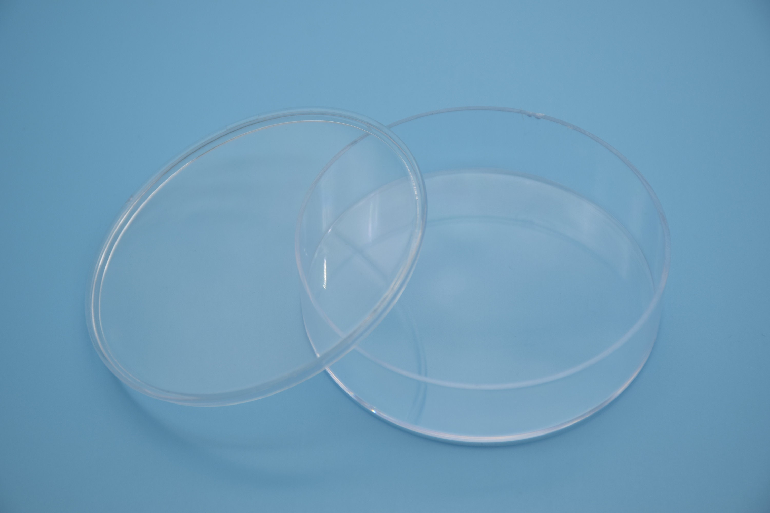4 cajas redondas de plástico transparente, caja ps transparente con tapa, contenedor de caja transparente, almacenamiento de cajas, cajas de plástico-