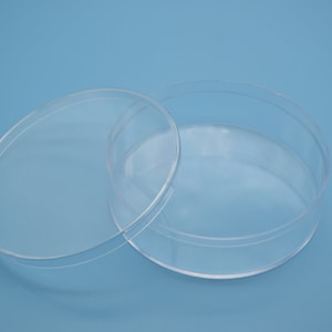 2 Boîte ronde en plastique transparent,boîte ps transparente avec couvercle,boîte transparente,boîte de rangement,boîtes en plastique - 89 mm X 26 mm (hauteur) AB81