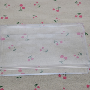2 rectangle clear plastic box,transparent ps box with lid,clear box container,plastic cases - 145mmx90mmx25mm(height) AB121