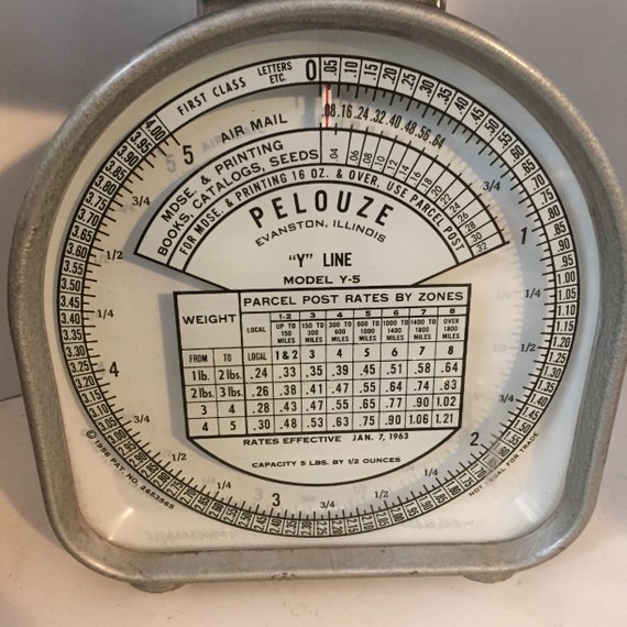 Balance Postale électronique Pelouze SP5 – 5 Lb / 2.2 Kg – Petite Balance D’occasion Fonctionnelle