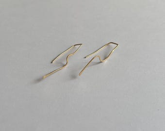 Wave Threader Earrings
