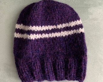 Tey-Art Marila Fair Trade Alpaca Hat Purple Tey-Art Marila Fair Trade Alpaca Hat Purple