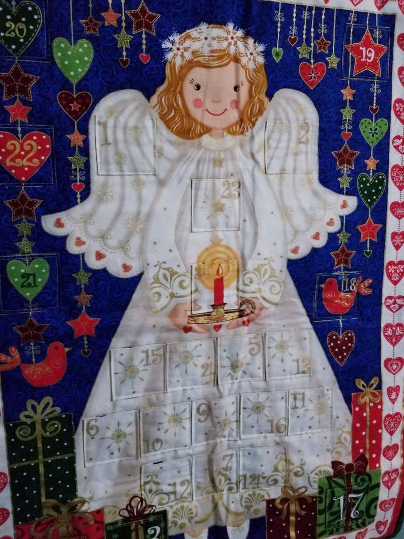 Angel Advent Calendar/Countdown to Christmas Etsy