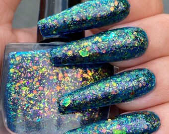 Seven Colored Earth~Unreal Travel Destinations Collection Limited Edition Lavender Crelly Polish 10ml