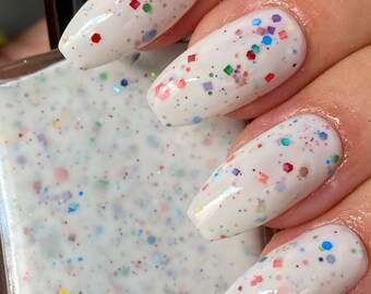 Confetti Cupcake~Cupcakes&Freakshakes Collection Limited Edition/Small Batch White Crelly 10ml