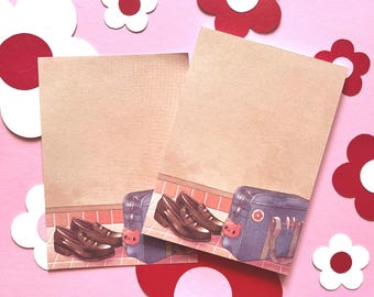 Japanese Retro Style Notepad - School Uniform Accessories