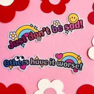 Menhera Vinyl Stickers - Helpful Advice