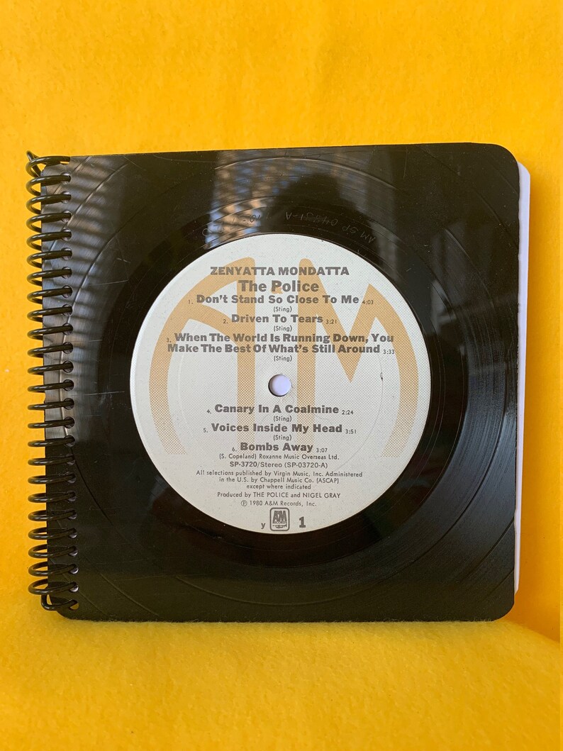 Police 1980 Zenyatta Mondatta /& 1978 Outlandos D/'Amour record book