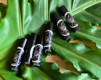 Witch of the Woods Lip Balm - Shea, Coconut Oil, Red Raspberry Leaf, Spearmint