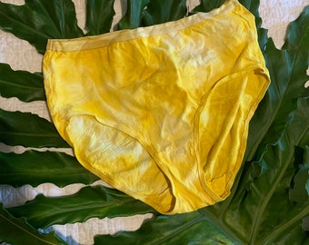 Magical Plant Dyed High-Waist Panties - dyed with Avocado, Beet, Spinach,  Blueberry, Turmeric, Wildcrafted Flowers