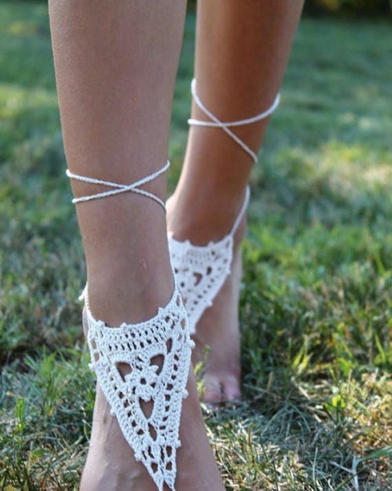 Items similar to Ivory Natural Bottomless Bridal Shoes