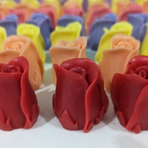 Rose Boxes - Handmade Rose Soaps - Glycerin, Customizable