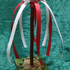 Custom Maypole May Pole, Beltaine Beltane May Day Altar Decor, Wedding ...