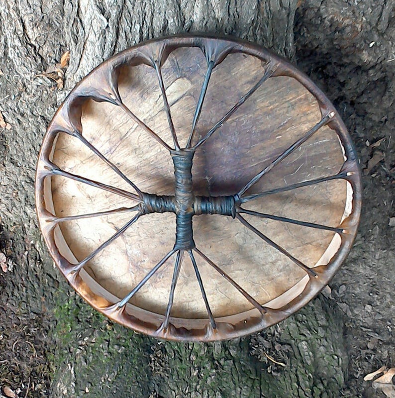 Horse 13 Spirit Drum Rawhide Drum on Cedar Hoop With Etsy