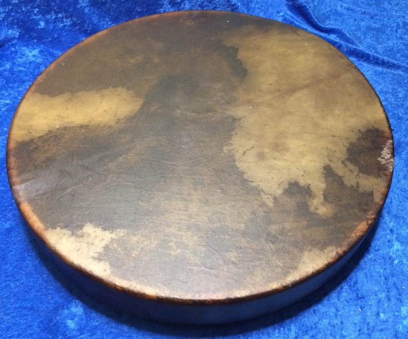 Horse 18 Harmonic Shamanic Rawhide Drum on Deodar Cedar Etsy