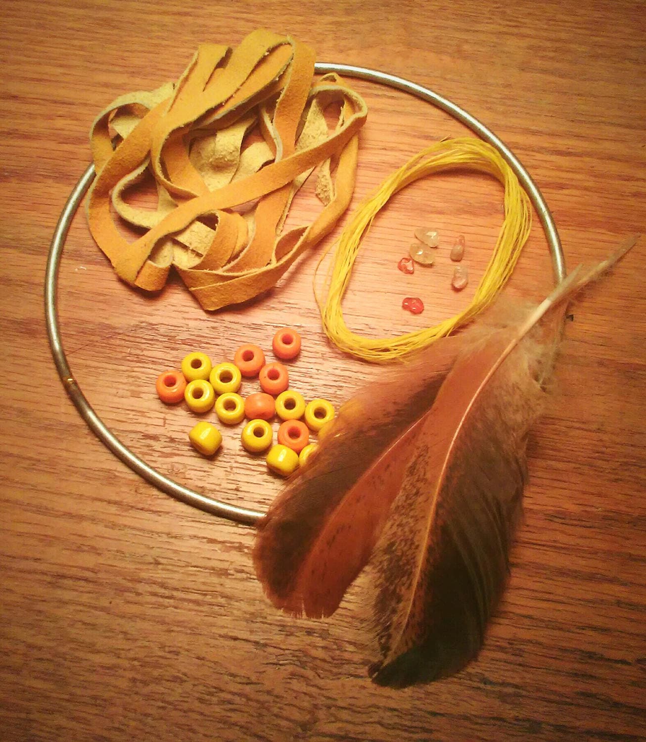 Make Your Own: Dream Catcher Dreamcatcher Kit, 4", 6" or 10", All Supplies, Full Instructions DIY Wall Hanging Kid's Craft Family Personal