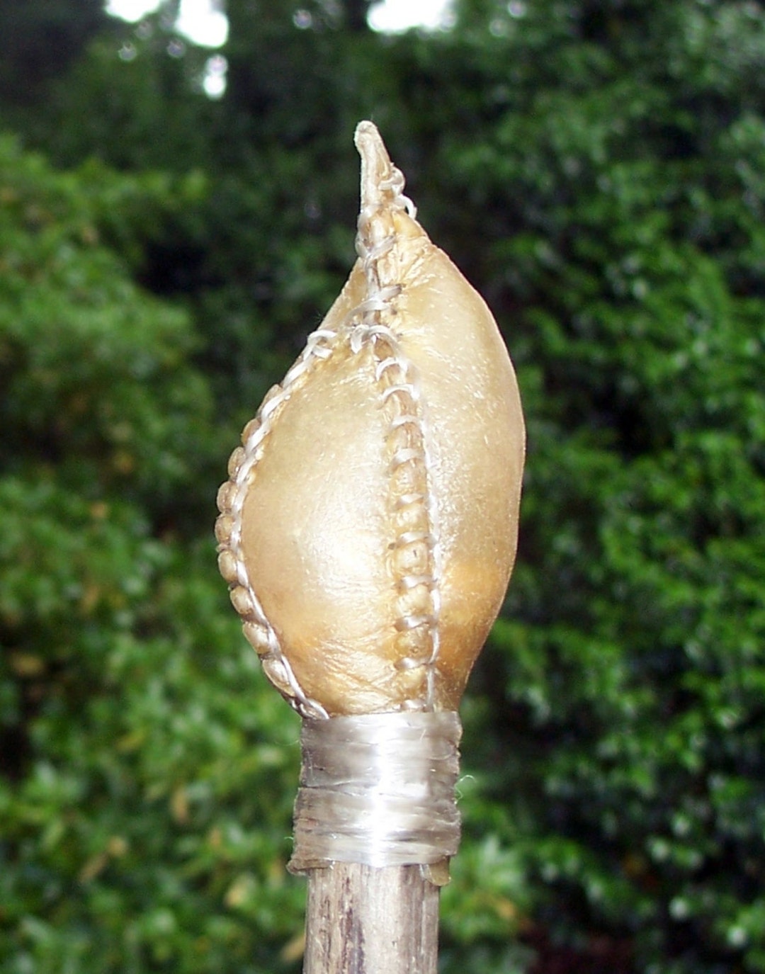 Small Flame Rawhide Rattle - Etsy
