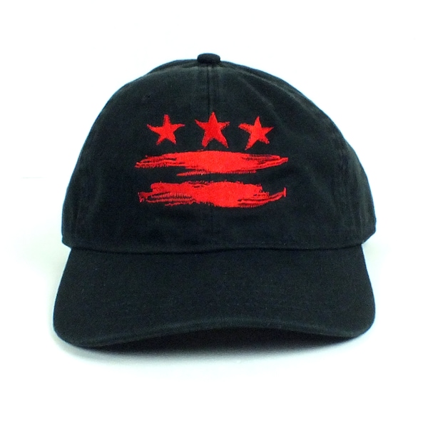 Washington DC Flag Dad Hat - DC Local Cotton Baseball Cap