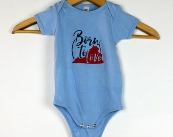 Virginia Born to Love Baby Bodysuit - VA One-Piece - Sale!!!