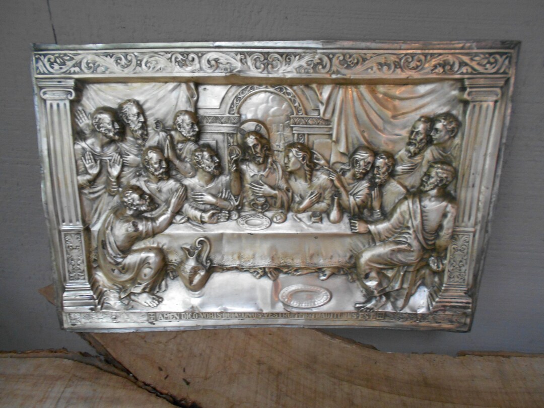 Rare Version of the Last Supper 3D Signed by Artist Made in Spain LAST