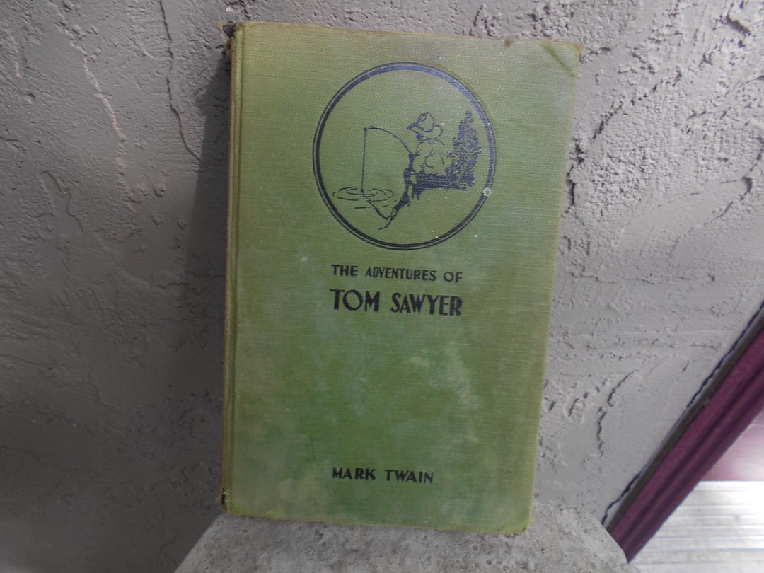 Antique 1922 the Adventures of Tom Sawyer by Mark Twain (HC) - Etsy