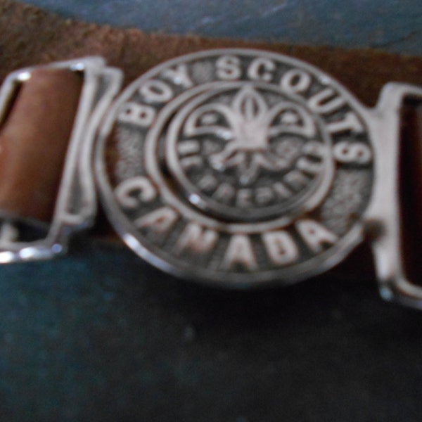 Boy Scout Belt Etsy