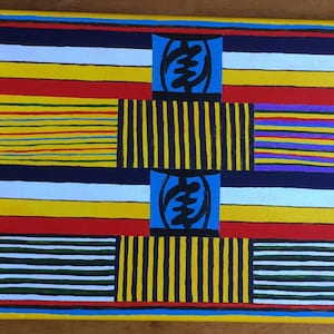 West African Kente Painting