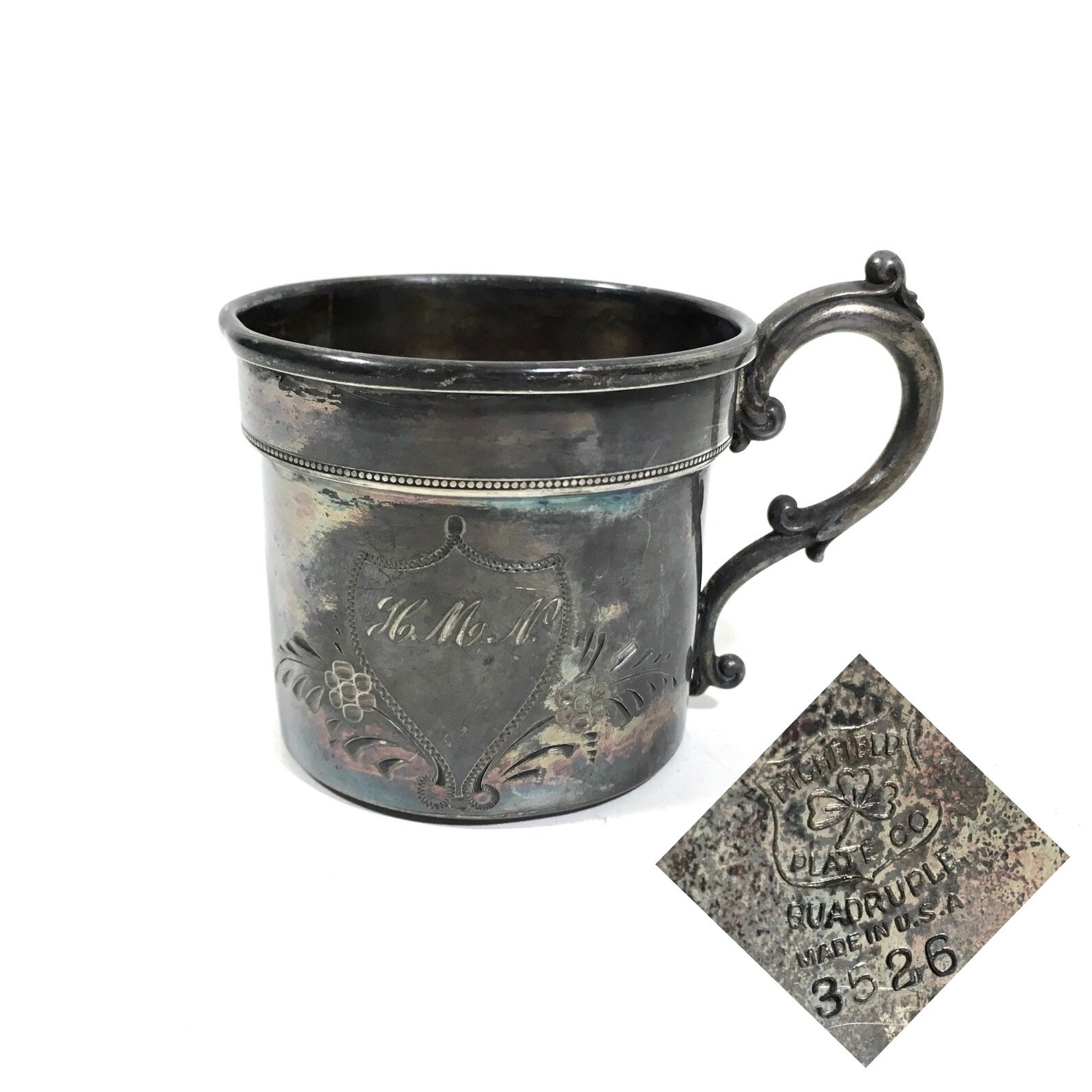 ONE Antique Baby Cup includes Pairpoint Reed & Barton Etsy