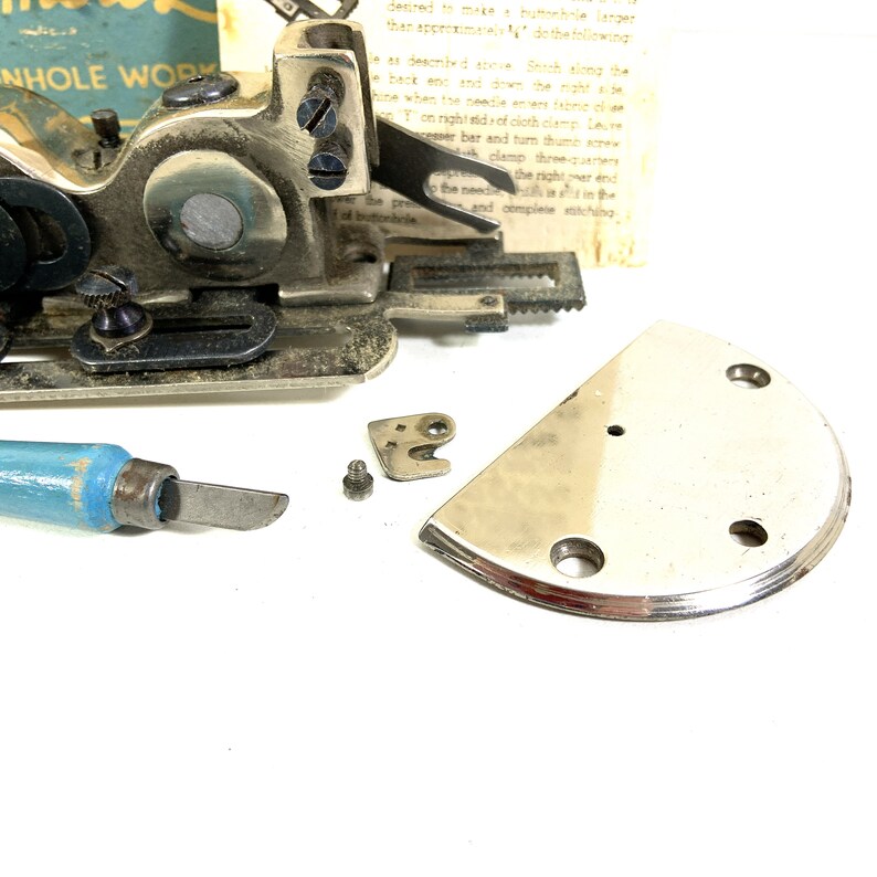 Buttonhole Attachment for Kenmore Sewing Machine by Lenox Etsy