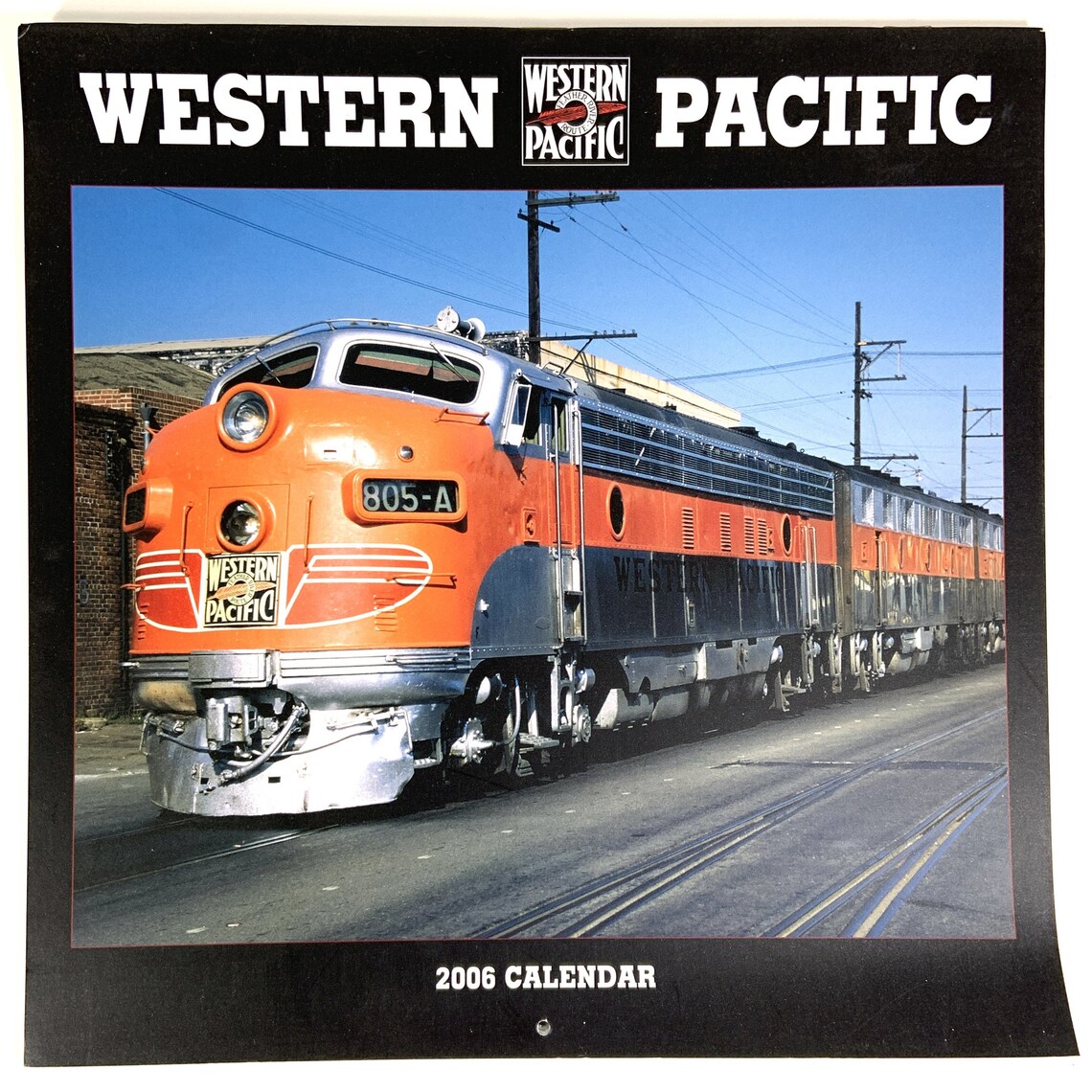Vintage Railroad Calendar for Union Pacific Western Southern Etsy