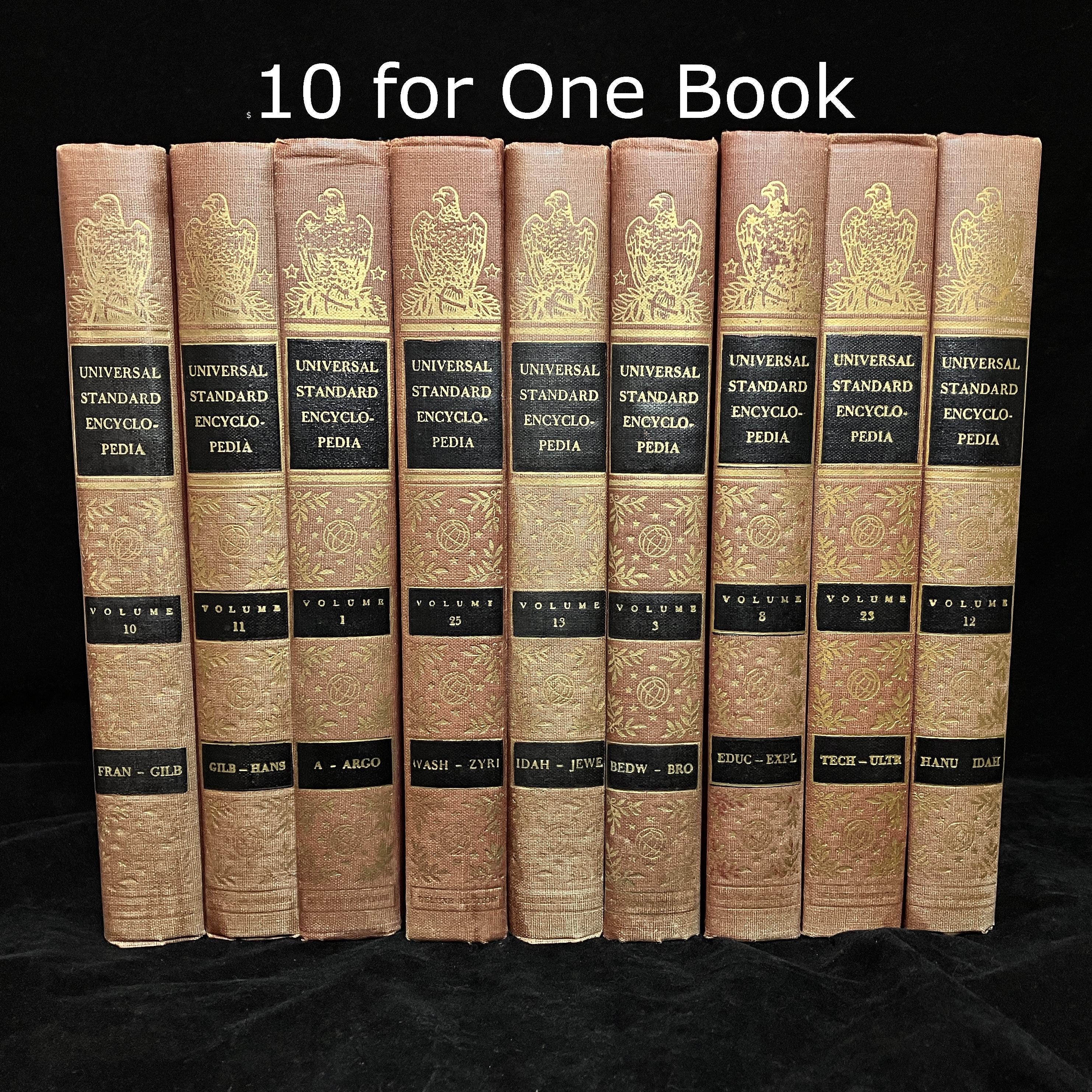 1950s Encyclopedia Set - Etsy