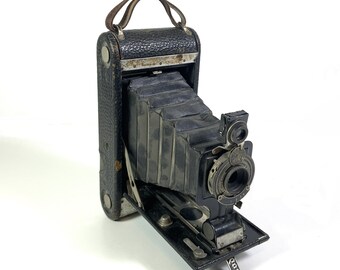 Antique Kodak Folding Camera, No 1A Junior circa 1920s, Vintage Bellows Camera